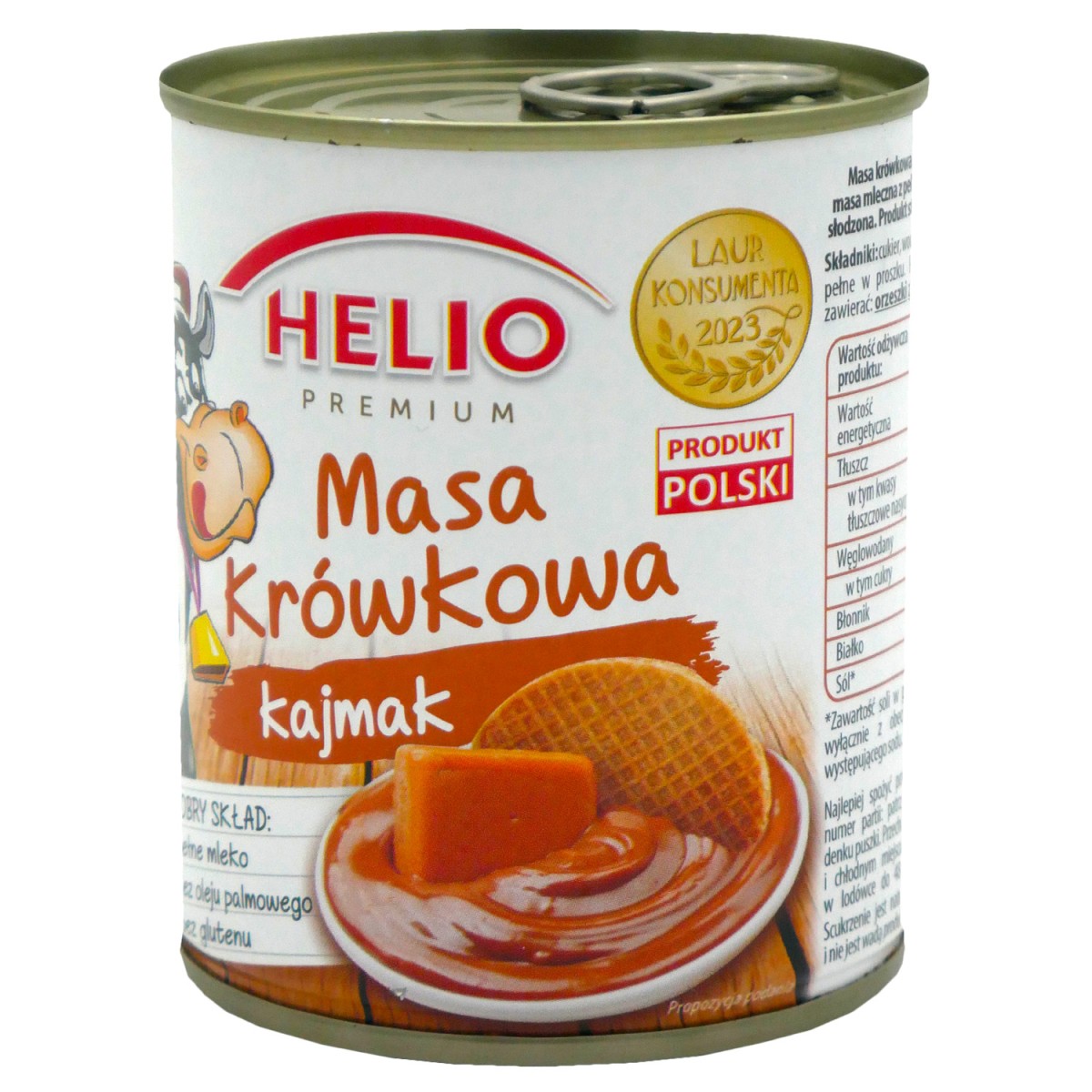 Masa krówkowa kajmak Helio 400g